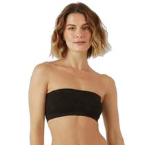 Top de lingerie modelo faixa com bojo removível malwee