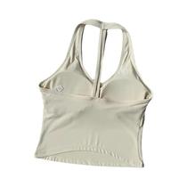 Top De Treino Feminino De Verão Com Decote Em V E Costas Abertas Para Yoga E Corrida Ao Ar Livre