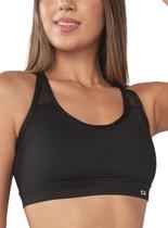 Top Delrio Sport V600422 Feminino Bojo Removível Tule e Poliamida T. P/GG