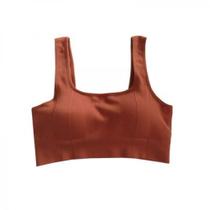 Top detalhe listra sem costura basic + cobre - g - 96 poliéster 4 elastano - forro parcial - tecido circular - basic+