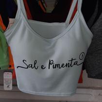 Top diversas cores e estampas tam p ao g Top diversas cores e estampas tam p ao g