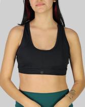 Top DR7 Street Feminino Mini Logo Crown - Preto Top DR7 Street Feminino Mini Logo Crown - Preto