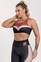 Top em Formato Nadador Duplo, Estampa Exclusiva VEGA