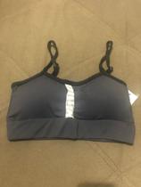 Top em poliamida com bojo removível Top em poliamida com bojo removível