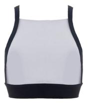 Top esportivo bicolor jane Top esportivo bicolor jane