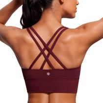 Top Esportivo CRZ YOGA Sensação Nude Impacto Médio Vermelho G Top Esportivo CRZ YOGA Sensação Nude Impacto Médio Vermelho G
