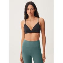 Top Esportivo Decote V - Preto M