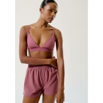 Top Esportivo Decote V - Rosa M