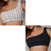 Top Esportivo Dupla Face Jacquard Line Moving