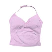 Top Esportivo Feminino Ajustável Sem Costas Para Academia E Yoga Com Sutiã Embutido, Roupa De Treino