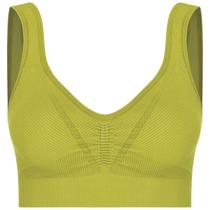 Top Esportivo Lupo Af Basic Com Bojo Removível - Amarelo