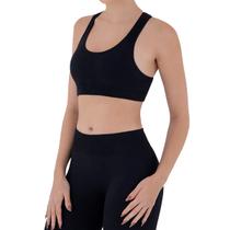 Top Esportivo Lupo Challenge Nadador - Preto Top Esportivo Lupo Challenge Nadador - Preto