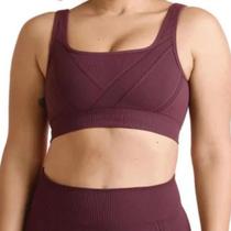 Top Esportivo Lupo LSport Seamless Max II - Roxo
