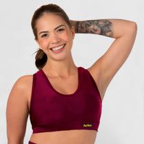 Top Esportivo Moda Fitness Feminina Treino Sustentação