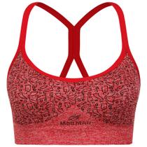 Top Esportivo Para Academia Mormaii Com Bojo Removível Feminino Sport Estampado