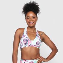 Top Estilo Do Corpo Aruba Estampado Feminino Top Estilo Do Corpo Aruba Estampado Feminino