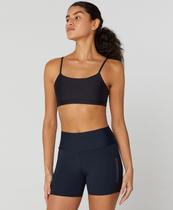 Top Eterno Liso Alto Giro Preto