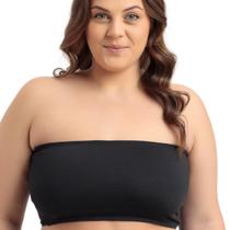 Top Faixa Plus Size De Suplex Sem bojo Com Elástico 3035A