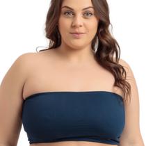 Top Faixa Plus Size De Suplex Sem bojo Com Elástico 3035A Top Faixa Plus Size De Suplex Sem bojo Com Elástico 3035A