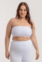 Top faixa sem alça plus size suplex 3035a