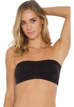 Top Faixa sem alça Sustentação Plie Básico Original