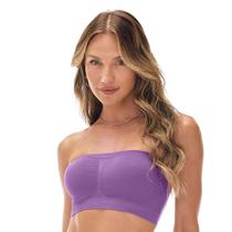 Top Faixa sem Costura Tulipa Lilás Zee Rucci