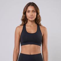Top Feminino Academia UV50 Poliamida Premium Lastan 2 Patra Cor:PretoTamanho:GG Top Feminino Academia UV50 Poliamida Premium Lastan 2 Patra Cor:PretoTamanho:GG