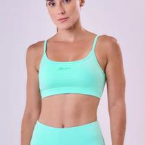 Top Feminino Ajustável Academia Running Authen - Verde