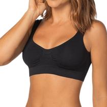 Top Feminino Alças Largas Macio Compressão P/ Atividades Confortável Dia A Dia Sustentação Academia Fitness Top Feminino Alças Largas Macio Compressão P/ Atividades Confortável Dia A Dia Sustentação Academia Fitness