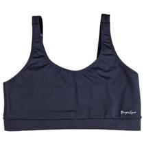 Top Feminino Alta Sustentação Alça Reforçado Forrado Poliamida Plus Size Especial Top Feminino Alta Sustentação Alça Reforçado Forrado Poliamida Plus Size Especial