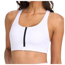 Top Feminino Alto Giro Com Zíper Branco Optico - 25115 Top Feminino Alto Giro Com Zíper Branco Optico - 25115