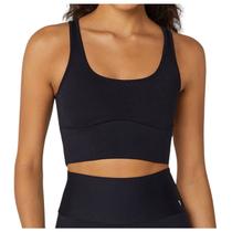 Top Feminino Alto Giro Cropped Preto - 10152