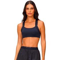 Top Feminino Alto Giro Elástico Nadador Com Bojo