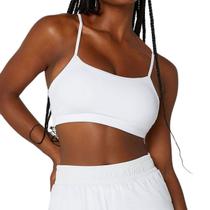 Top Feminino Alto Giro Liso Branco - 10152 Top Feminino Alto Giro Liso Branco - 10152