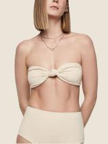 Top Feminino Biquini Tweed com Nó Dzarm