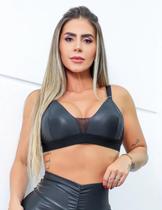 Top Feminino de Cirrê e Alcinhas com Bojo Removível - Fitmoda