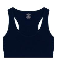 Top Feminino de Cotton Rovitex Azul