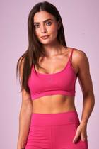 Top Feminino Fashion Fitness Com Bojo Planet Girls Pink