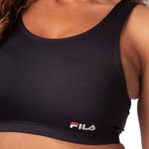 Top Feminino Fila Essential II Preto