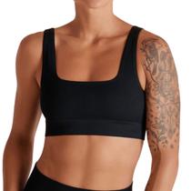 Top Feminino Lupo Seamless Canelado Preto - 71914