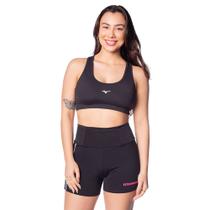 Top Feminino Mizuno Essence Preto
