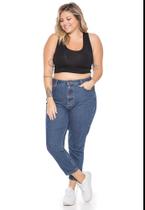 Top Feminino Plus Size Básico