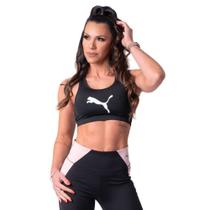 Top Feminino Puma 4Keeps Training Preto/branco