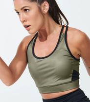 Top Feminino Relief Endless Verde