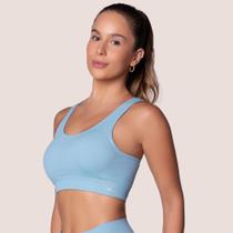 Top Feminino Selene Canelado Sem Costura