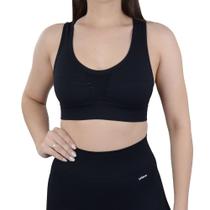 Top Feminino Selene Nadador Preto - 20962