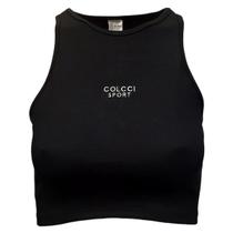 Top Feminino Slim Malha Colcci Sport