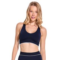Top Feminino Trifil Sem Costura e Sem Bojo Esportivo Básico com Alça Larga de Academia Resistente Top Feminino Trifil Sem Costura e Sem Bojo Esportivo Básico com Alça Larga de Academia Resistente