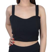 Top Feminino Trilhos Urbanos Focus Preto - 2419