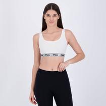 Top Fila Alça Regata Feminino Branco